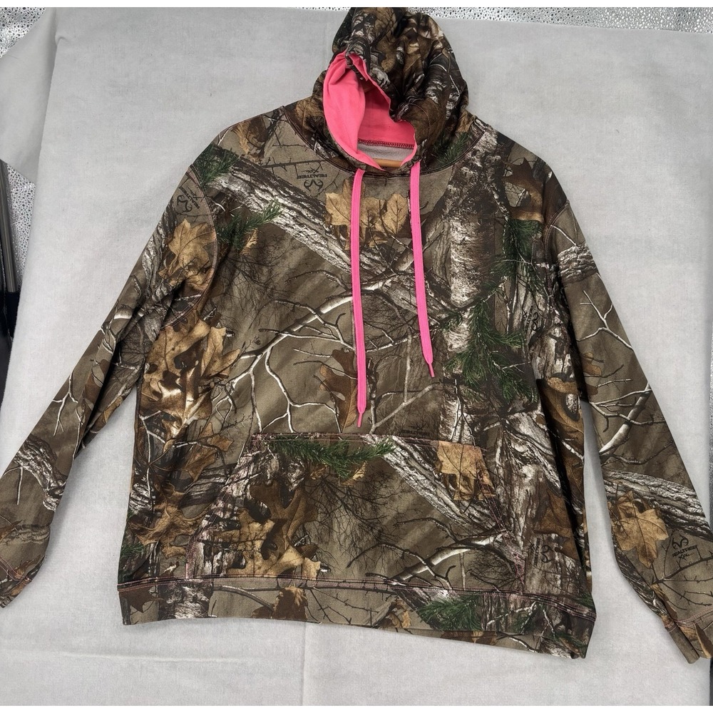 Realtree Hoodie Youth XL Camo Hoodie Pullover Sweatshirt Hunting Fishing Hunt